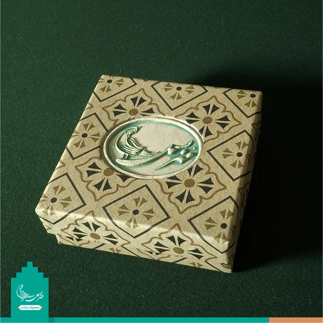 مهر نماز متبرک به خاک کربلا «طرح قلب»