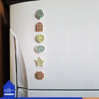 پیکسل سرامیکی آهنربایی طرح  «پنج علی» علیه السلام