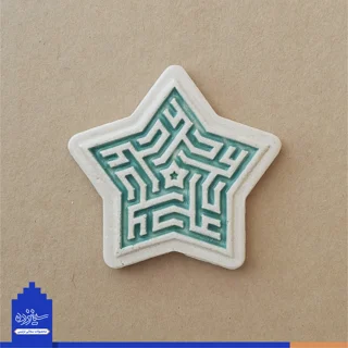 پیکسل سرامیکی آهنربایی طرح  «پنج علی» علیه السلام