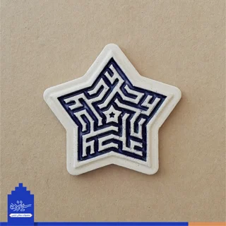 پیکسل سرامیکی آهنربایی طرح  «پنج علی» علیه السلام