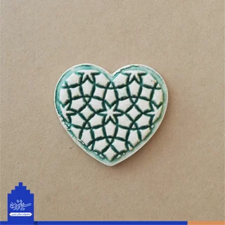 پیکسل سرامیکی آهنربایی طرح «قلب»