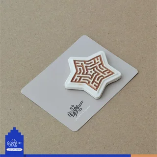 پیکسل سرامیکی آهنربایی طرح  «پنج علی» علیه السلام